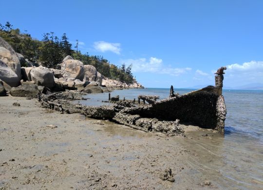 PS George Rennie, Picnic Bay, Magnetic Island, 2017. Courtesy of Neil Randell